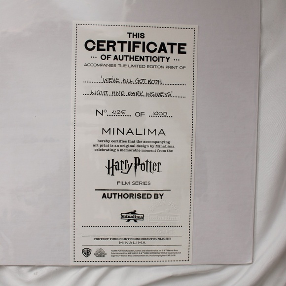 Limited Edition Harry Potter Art Print - Picture 5 of 5